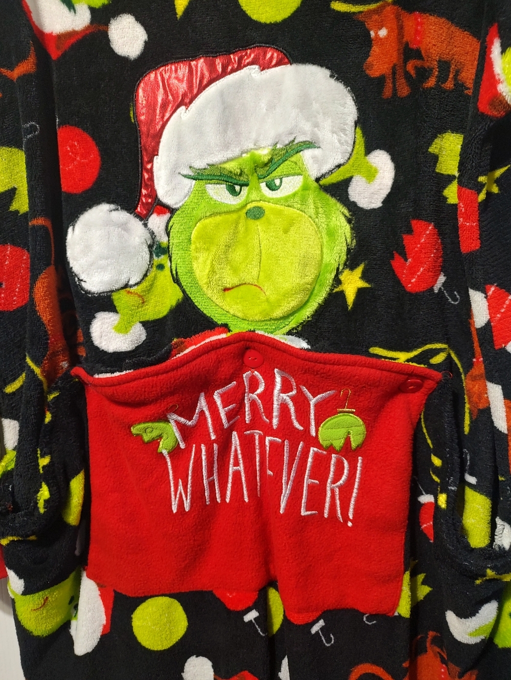 Grinch Adult Onesie